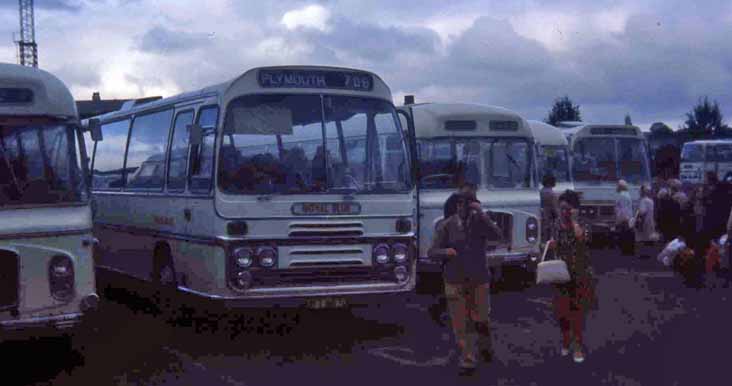 Royal Blue Bristol RELH6L Plaxton Elite